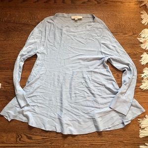 Loft Light Blue Swing Top